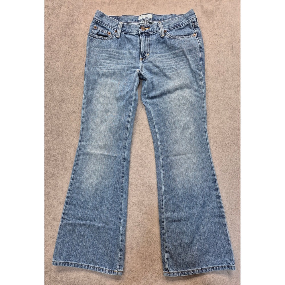 American Eagle Hipster Womens 4P Low Rise Flare Jeans Blue Denim Y2K 2000s